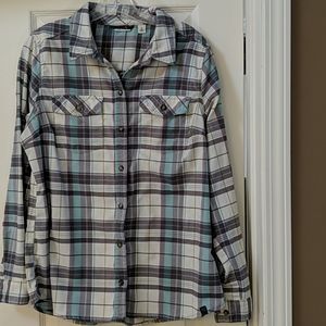 LL Bean Whisper Lodge Flannel Shirt